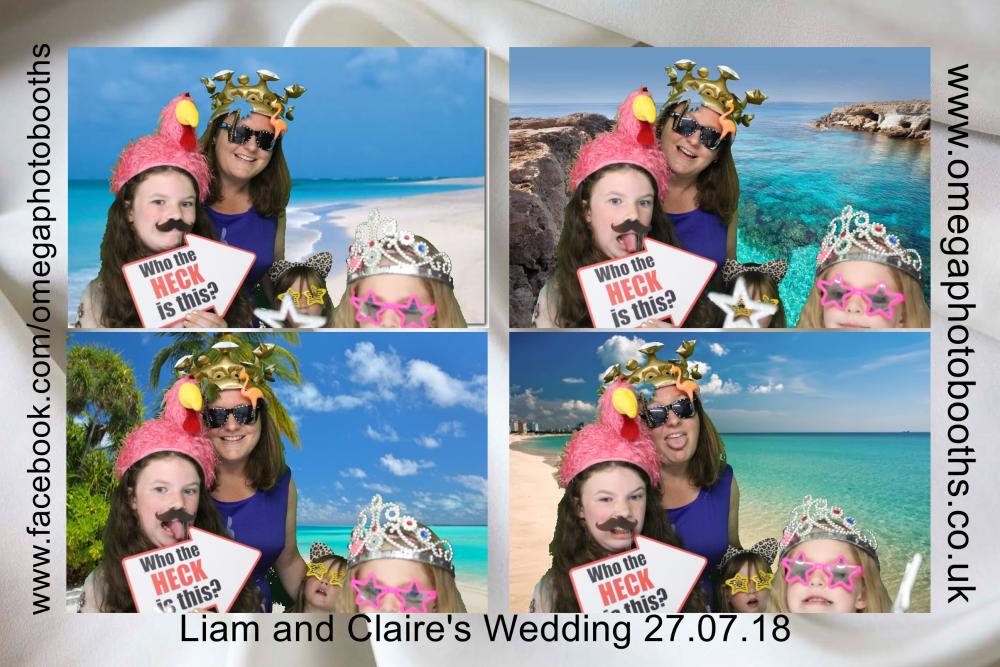 Liam & Claire's Wedding | View more photos from the event at gallery.omegaphotobooths.co.uk/u/Omega-Photobooths/Liam-Claires-Wedding